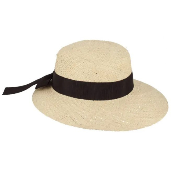 Monet Visor Cap Natural Straw - Fléchet