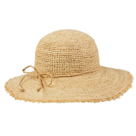 Capeline Raphia Emma Naturel  - Traclet