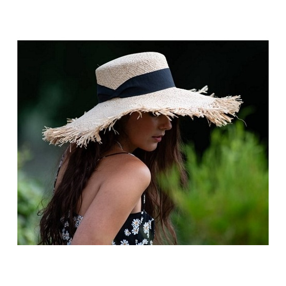 Capeline Alessia Plage Raphia - Traclet Capeline Alessia Plage Raphia - Traclet