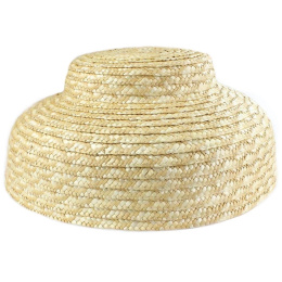 copy of Cloche Hat Marols Natural Straw- Traclet