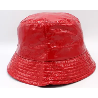Red Mawsynram Rain Bucket Hat - Traclet Reference: 9963 | Traclet Hatters