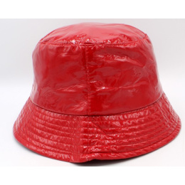 Red Mawsynram Rain Bucket Hat - Traclet