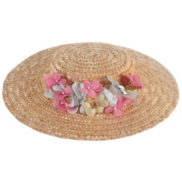 Little Provencal Hat Massima Natural Straw - Traclet