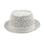 Chapeau Porkpie Jeu de Carte - UPF 40+