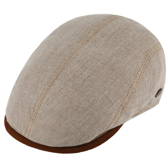 Rounded Cap Giovanni Linen Beige - Traclet