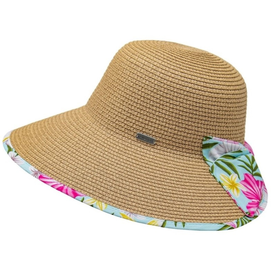 Navy Beach Cap with Large Visor - Traclet Navy Beach Cap with Large Visor - Traclet