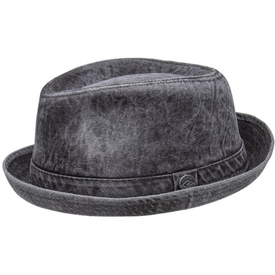 Chapeau Trilby Soligo Coton Gris - Traclet
