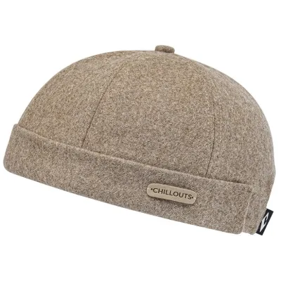 Bonnet Docker Todd Laine Beige - Traclet Reference : 20204| Chapellerie Traclet