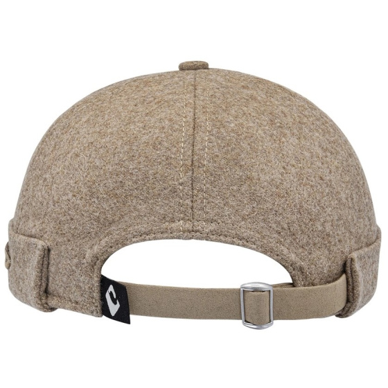 Todd Beige Wool Docker Beanie - Traclet
