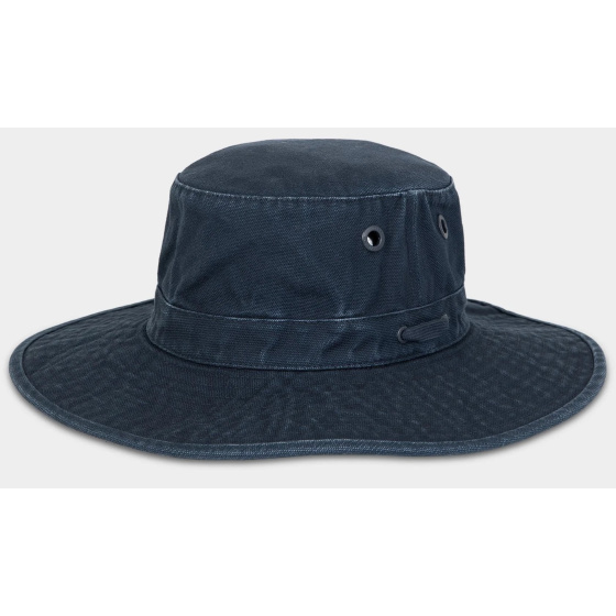 Safari Hat Brim T3 Wanderer Navy UPF 50+ - Tilley