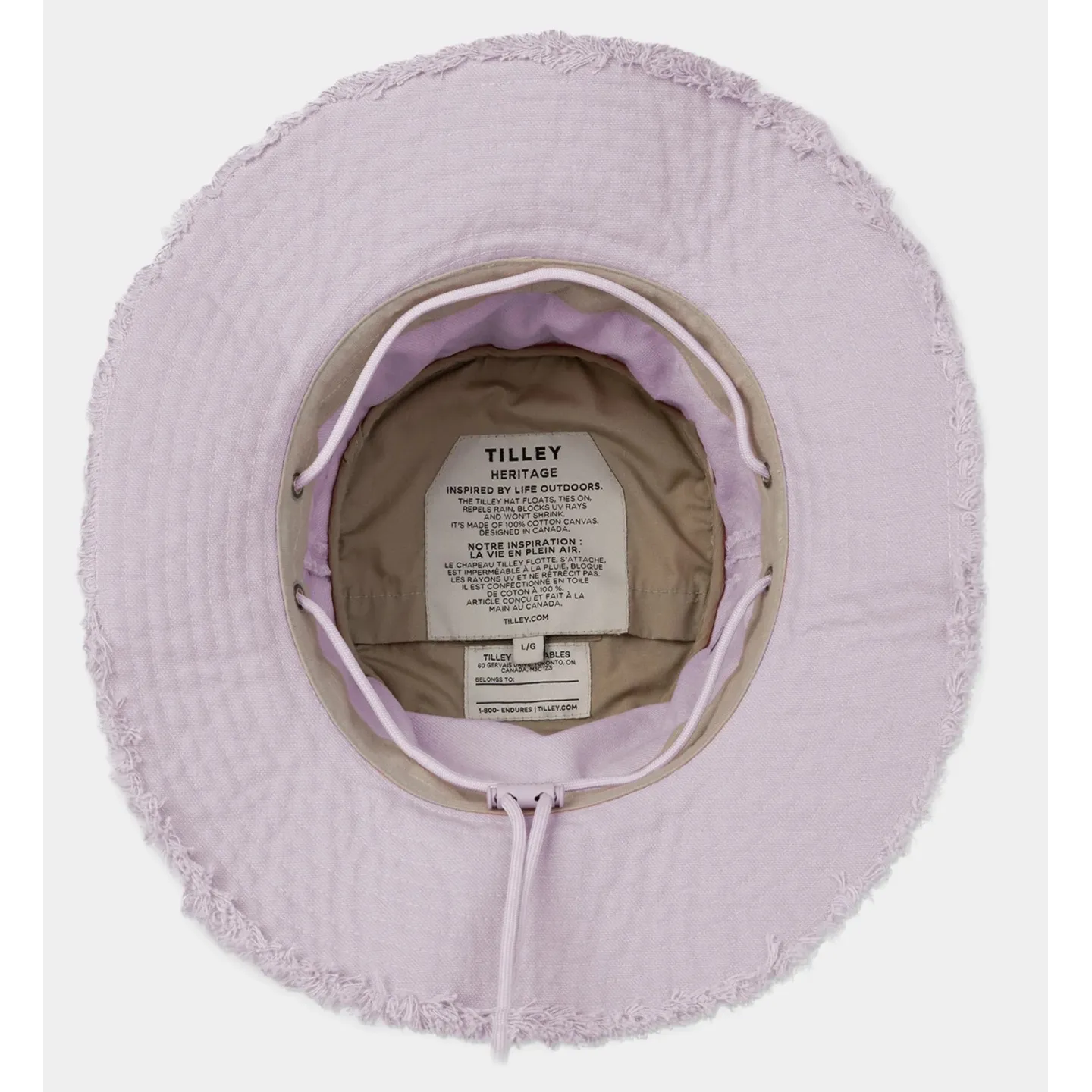 Chapeau Safari Fringe T3 Wanderer Violet UPF 50+ - Tilley  Reference : 20211| Chapellerie Traclet