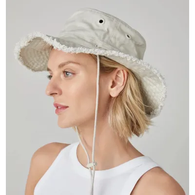 Safari Hat Fringe T3 Wanderer Stone UPF 50+ - Tilley Reference: 20212| Traclet Hatters