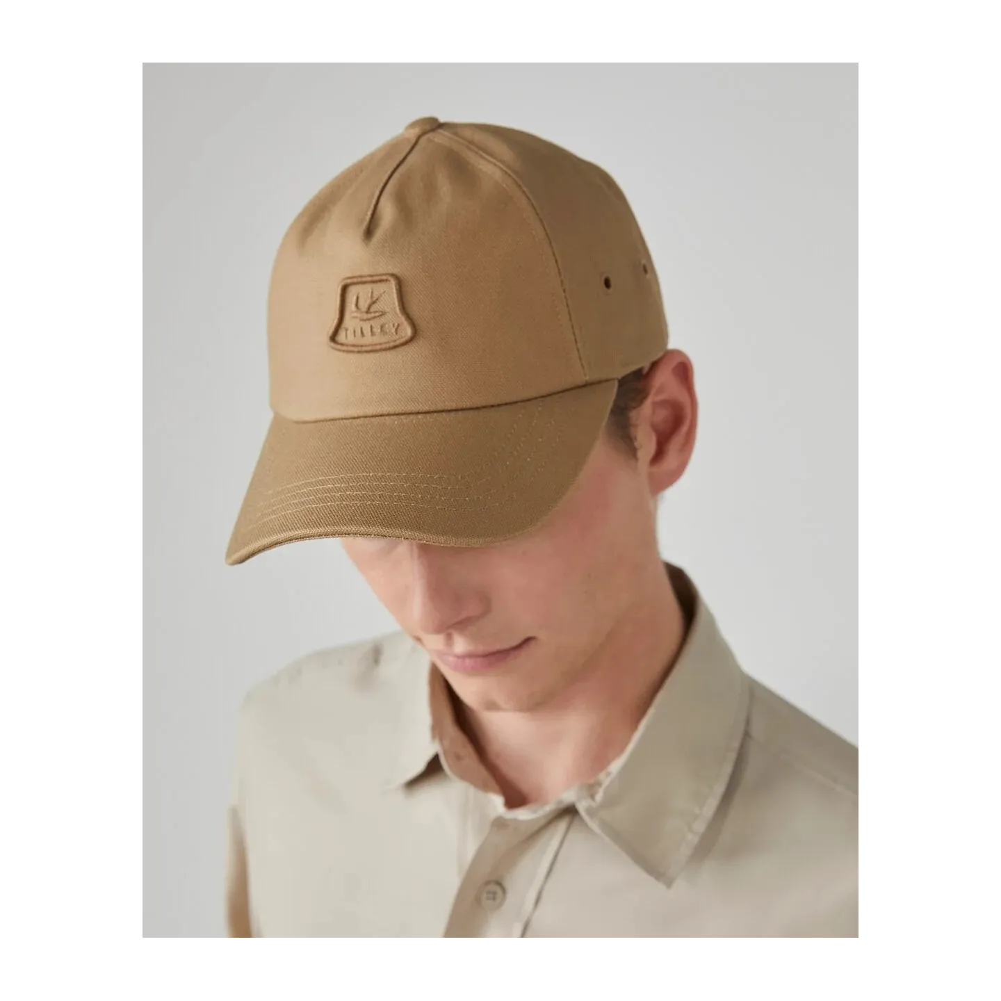 Casquette Baseball Coton Kaki - Tilley | Référence : 20213| Chapellerie Traclet