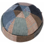 Giacomo Linen & Silk Patchwork Docker Beanie - Stetson