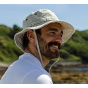 Cotton Outdoor Bucket Hat Beige - Traclet
