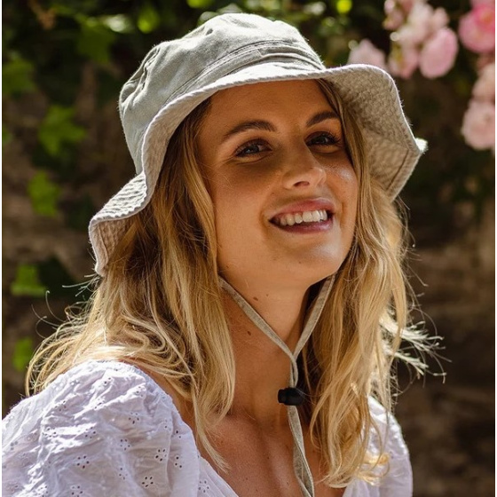 Bob outdoor Coton Boonie Beige - Traclet