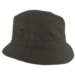 Black Waterproof Charter Bucket Hat - Traclet