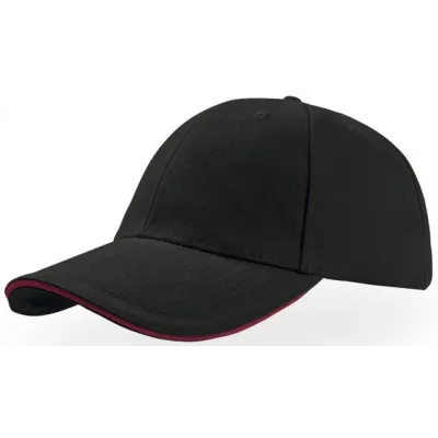 CASQUETTE BASEBALL LIBERTY NOIRE ET ROUGE