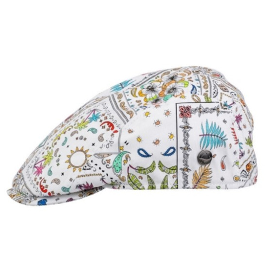 Flat Cap Bang Sea Light Cotton - Traclet