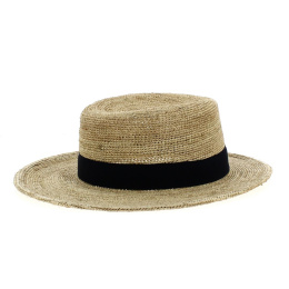 Zoe raffia hat cap