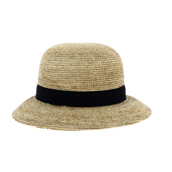 Chapeau cloche raphia Camille