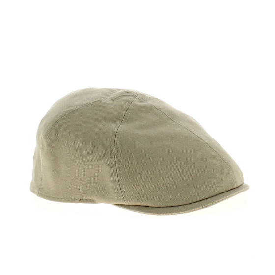 Casquette Bec De Canard Genève Beige Coton