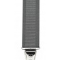 Solid Color Leather Back Clip-on Y-Shape Suspenders 130 Made in France