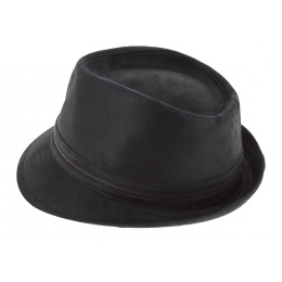 Black Jazzy Trilby Hat - AUSSIE APPAREL