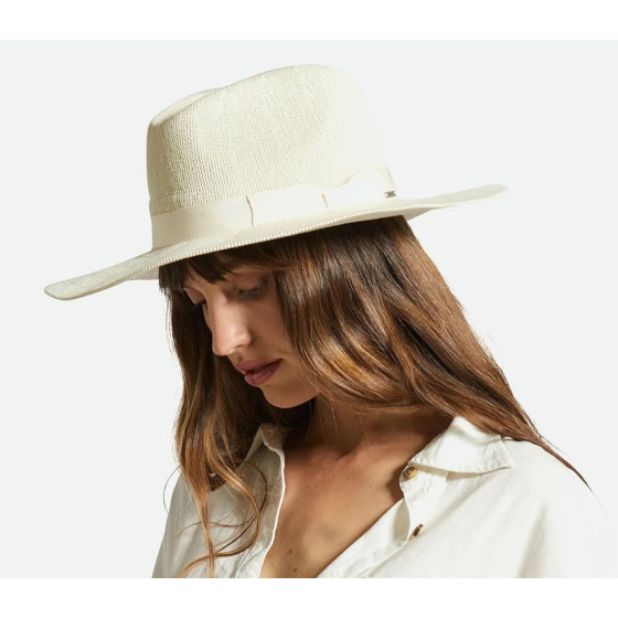 Brixton Lyons Wide Brim Cotton Traveler Hat