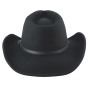 Arlington Black Felt Cowboy Hat - Bullhide