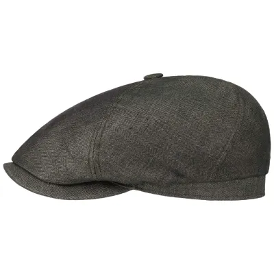 Stetson Brooklin Queens Linen Chevron Olive Cap Stetson Reference: 20256| Chapellerie Traclet