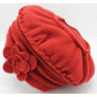 Fiona Flower Fleece Beanie - Traclet