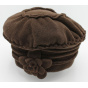 Fiona Flower Fleece Beanie - Traclet