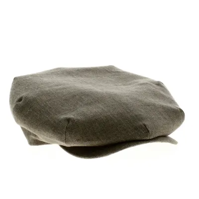 Beige linen Bugatti flat cap 1920s - 1930s style - ref 20264 - Traclet