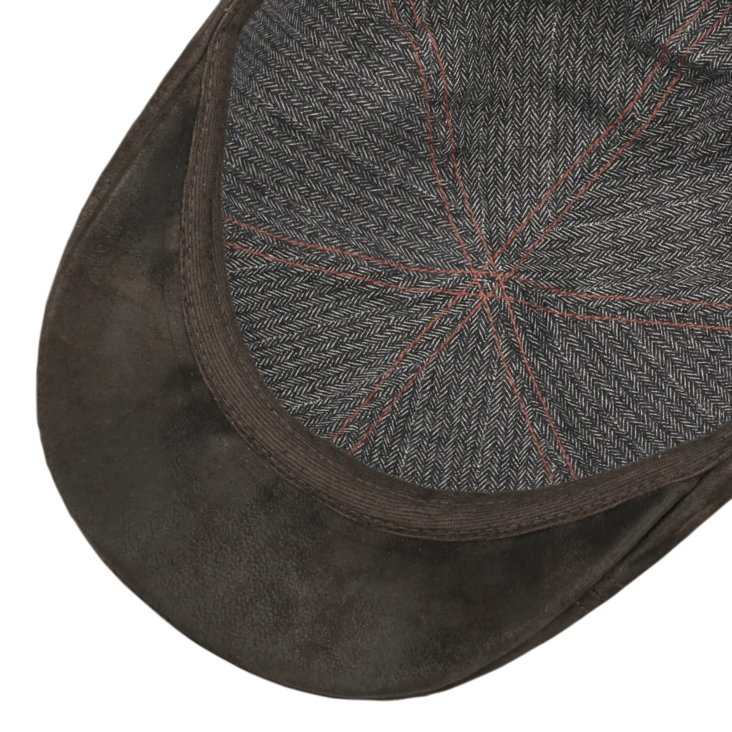 Texas Pig Skin Brown Cap - Stetson Reference: 5651 | Traclet Hat Shop