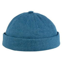 Cooper Raw Denim Cotton Docker Cap - Mtm