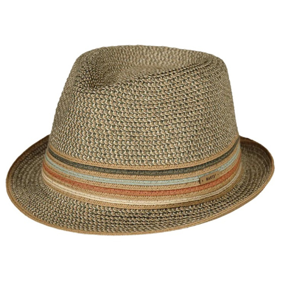 Beige Straw Trilby Hat Fluoriet - Barts