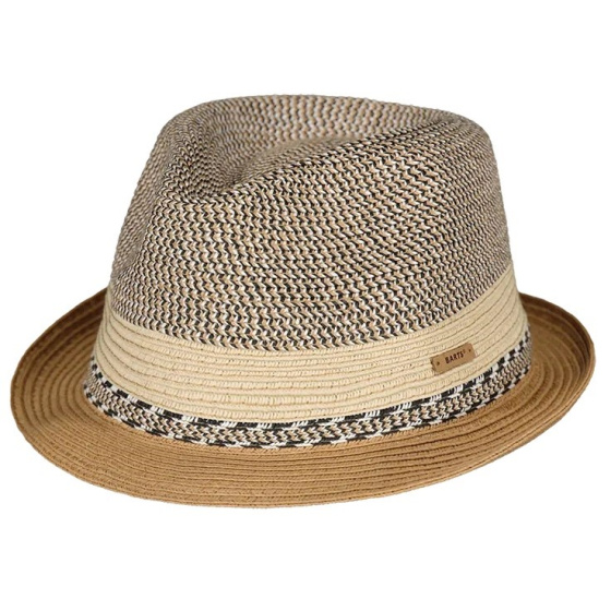 Chapeau Trilby Fluoriet Paille Beige - Barts