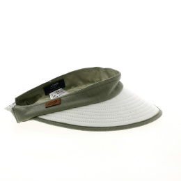 Bauloise Pornichet Visor Cap 8.5 cm - white / windsor - Soway
