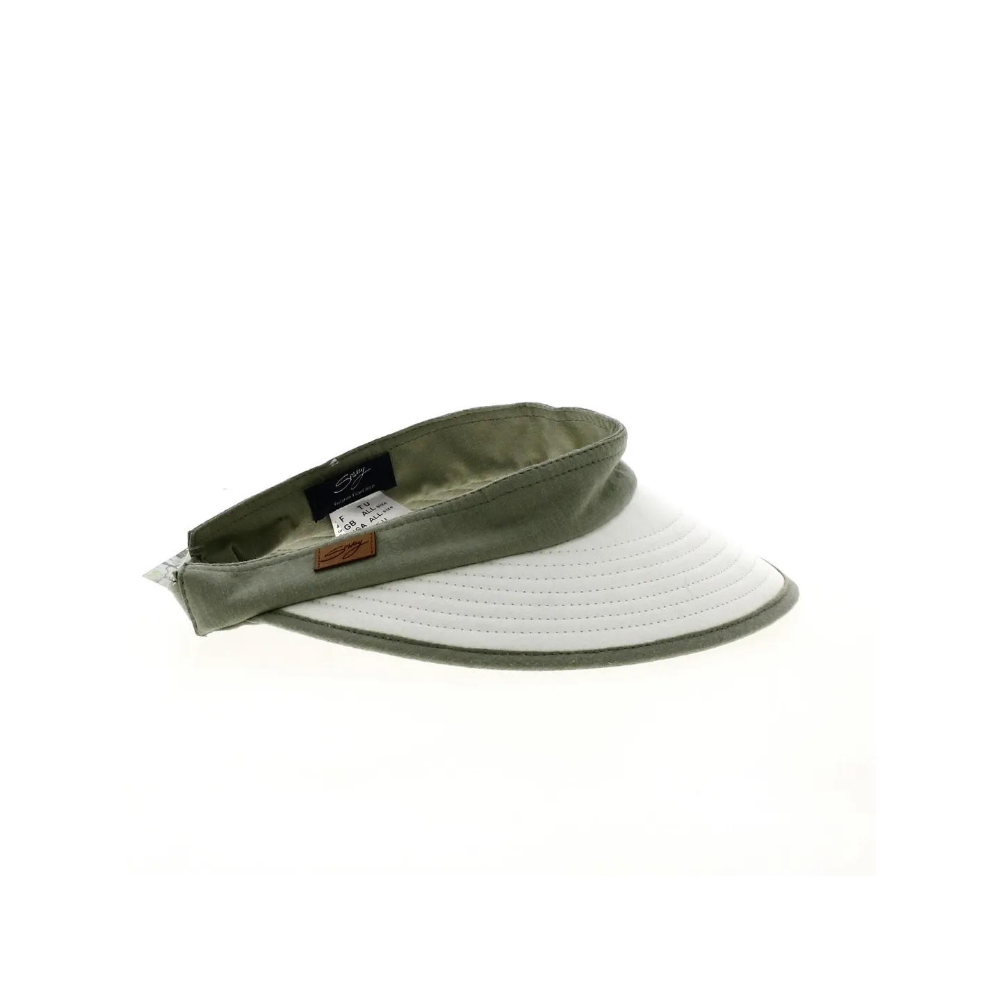Casquette Visière Bauloise Pornichet 8.5 cm - beige / ficelle - Soway Reference : 20291 | Chapellerie Traclet