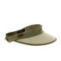 Casquette Visière Bauloise Pornichet 8.5 cm - beige / ficelle - Soway