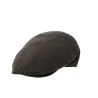 Casquette plate justin positiano lin marron- Traclet - ref 20296