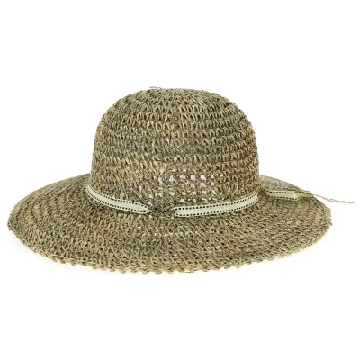 Cecilia Natural Straw Summer Wide-Brimmed Hat - Traclet  Reference: 20302| Chapellerie Traclet
