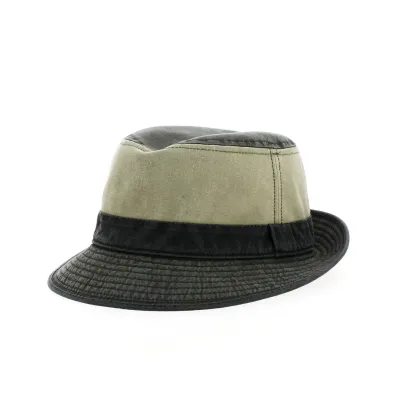 Chapeau Trilby Belgrade Coton 3 Coloris - Crambes