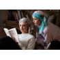 Sanja Powder Pink Beanie with Scarf - MTM