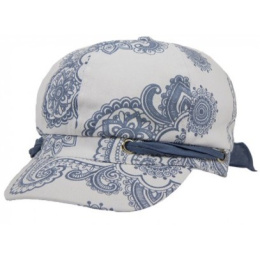 Mandala Cotton Newsboy Cap - Traclet
