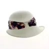 Chapeau cloche panama roseline