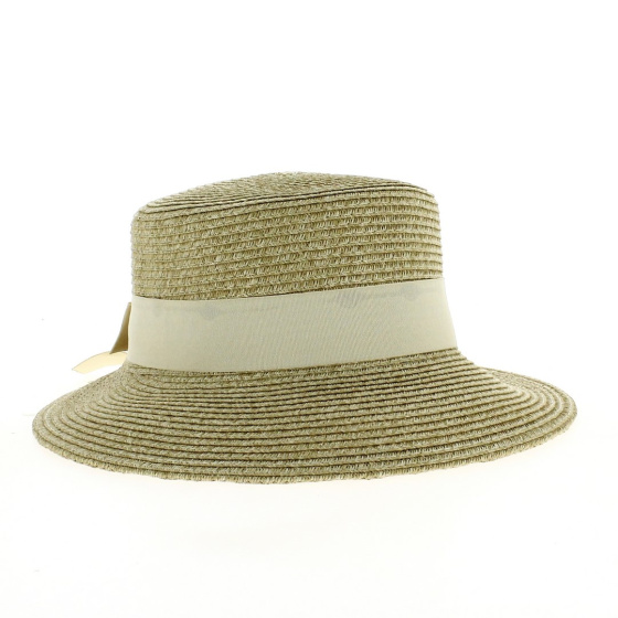 Straw cap hat