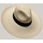 Wide Brim Panama Fedora Robbins Hat - Traclet