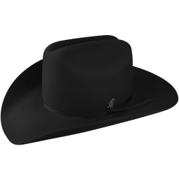 Cowboy Hat STAMPEDE 2X Wool Felt Black - Bailey